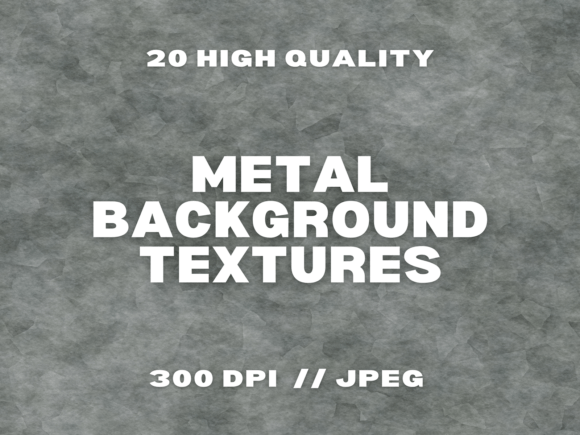 20 Metal Background Textures