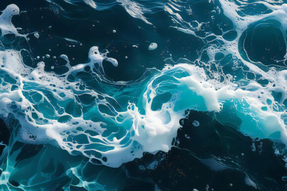 A Blue and White Water: Elevate Your Creative Projects with a Versatile Background Image