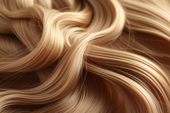 A Close Up of a Hair Texture
