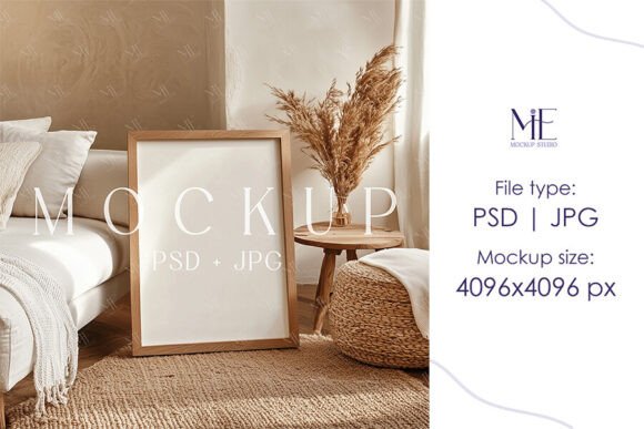 Gift Sign Mockup Poster Frame Mockup PSD: A Versatile Tool for Creative Professionals
