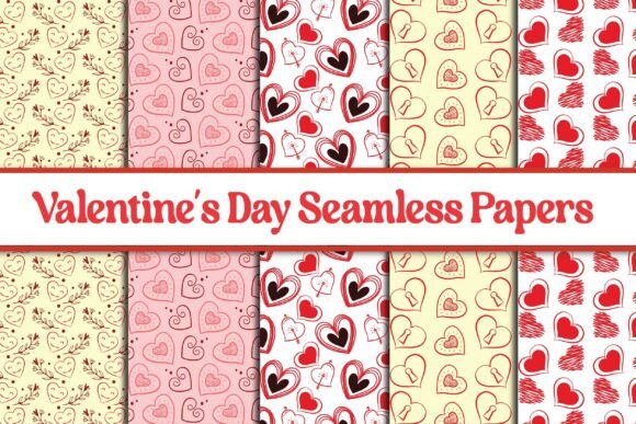 Happy Valentine’s Day Seamless Papers: A Versatile Resource for Creative Projects