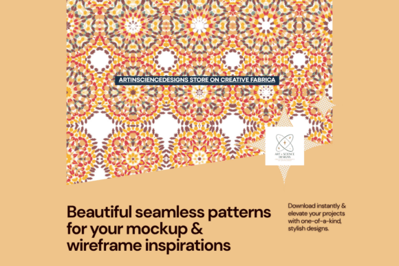 Seamless Pattern Digital Paper PNG: A Versatile Design Resource